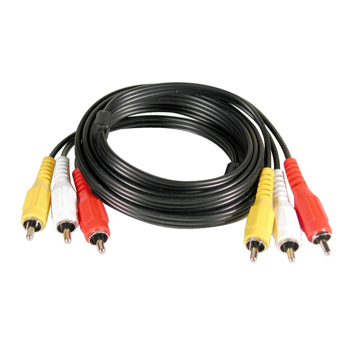 Аудио видео кабели. Кабель ATCOM Geplink 3xrca - 3xrca. Кабель 3 RCA на 3 RCA тюльпан. Шнур ATCOM 3.5шт-3rca 1м. Кабель колокольчики 3rca-3rca.