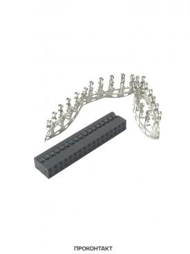 Купить Разъем Dupont 2x17pin 2.54мм BLD-34 в Челябинске