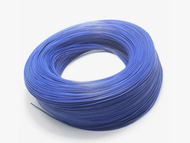 Купить Провод 18AWG луженая медь 1*0.75мм2 Синий (термостойкий силикон 150 жил)(на отрез, цена за 1 метр) в Челябинске