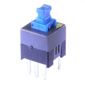 Купить Кнопка миниатюрная PB22E07 с фиксацией 7x7x12 mm в Челябинске