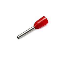 Купить Наконечник НШВИ  0.5-12 DN00512 E0512 (20GA 0.5мм2 12мм) красный в Челябинске