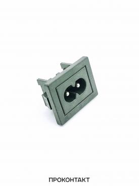 Купить Гнездо на корпус IEC320 C8 восьмерка AC-036 в Челябинске