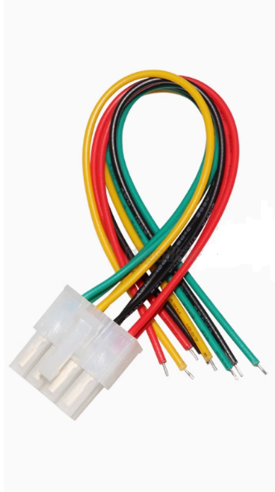 Купить Разъём 5557/5559, MF, TD, MOLEX с проводом 2х2P*200мм F в Челябинске