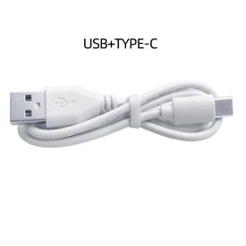 Купить Кабель USB - TYPE-C 3A 22AWG (0,5 метра) Белый в Челябинске