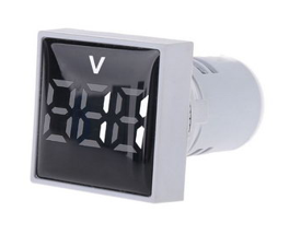 Купить Вольтметр цифровой DMS-121 22мм 20-500VAC белый в Челябинске