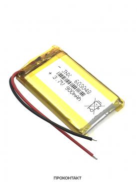 Купить Аккумулятор литий-полимерный 6.0*30*48 603048 (3.7В, 900mah) в Челябинске