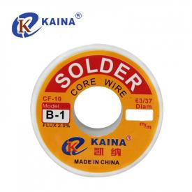 Купить Припой KAINA B 1.5мм Sn63/Pb37 с флюсом CF-10  80гр в Челябинске