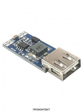 Купить Понижающий DC-DC модуль  2А USB 1 выход (вход 7.5-28V) в Челябинске