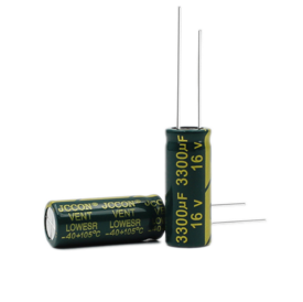 Купить Конденсатор электролитический 3300UF 16V 105*C 10*25 JCCON Купить Конденсатор электролитический 3300UF 16V 105*C 10*25 JCCON в Челябинске