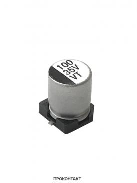 Купить Конденсатор 100uF 35V 6.3x7.7 85*C 35V100UF Купить Конденсатор 100uF 35V 6.3x7.7 85*C 35V100UF в Челябинске