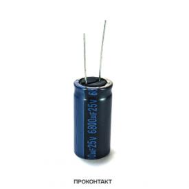 Купить Конденсатор электролитический 6800UF 25V 105*C 18*35 TKR JAMICON Купить Конденсатор электролитический 6800UF 25V 105*C 18*35 TKR JAMICON в Челябинске