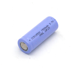 Купить Аккумулятор литий-ионный 18500 1500mah ICR XNDL (факт. 1500mah) плоский + в Челябинске