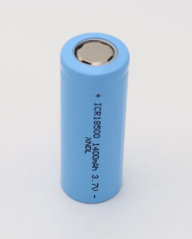 Купить Аккумулятор литий-ионный 18500 1400mah ICR XNDL (факт 1400mah) плоский + в Челябинске