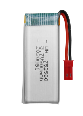 Купить Аккумулятор для радиоуправляемой игрушки 752560 900mAh 30C разъем JST в Челябинске