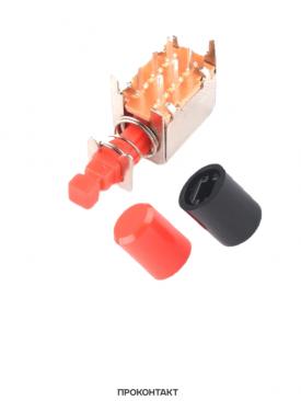 Купить Кнопка PS-22F02 off-(on) без фиксации в Челябинске