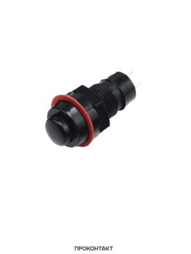 Купить Кнопка DS-213 2A/250VAC без фиксации черная в Челябинске