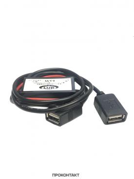 Купить Адаптер DC 12V - DC 5V 3A 2*USB в Челябинске