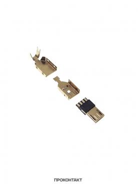 Купить Штекер micro-USB в металлическом корпусе в Челябинске