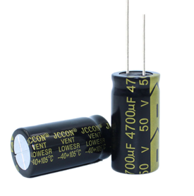 Купить Конденсатор электролитический   4700UF 50V 105*C 18*35 JCCON в Челябинске