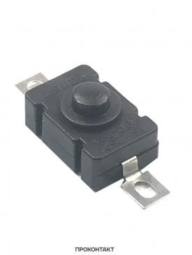 Купить Кнопка для фонариков TZ-1812-A KAN-28 MJ-PBS02A 18х12х10мм (1.5A 30VDC) (2 контакта) в Челябинске