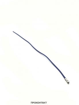 Купить Контакт H 2.54мм с проводом 15см для разъема XH2.54 (синий 26AWG) в Челябинске