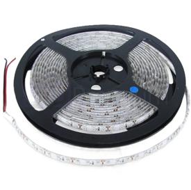 Светодиодная лента 3528 120св/м 12V защищенная желтая 12Вт/м (катушка 5 метров)