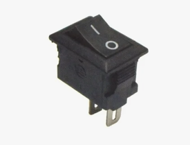 Купить Переключатель KCD5-101 KCD11 on-off 3A 250V (2 контакта) черный медные ножки в Челябинске