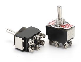 Купить Тумблер KN3(B)-203 on-off-on (6A 250VAC) (6 контактов) в Челябинске