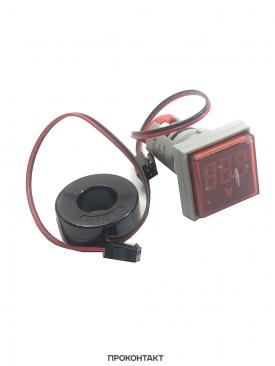 Купить Амперметр цифровой DMS-225 22мм 0-100А (АС) красный в Челябинске