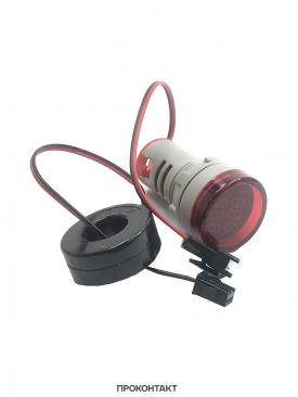 Купить Вольтметр-амперметр цифровой DMS-235 22мм 50-500VAC 0-100А красный в Челябинске