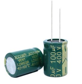 Купить Конденсатор электролитический    100UF 400V 105*C 18*30 JCCON в Челябинске