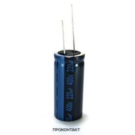 Купить Конденсатор электролитический 220UF 400V 105*C 18*40 JCCON Купить Конденсатор электролитический 220UF 400V 105*C 18*40 JCCON в Челябинске