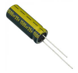 Купить Конденсатор LOW ESR  1500UF 25V 105*C 12.5*20 WL JAMICON в Челябинске