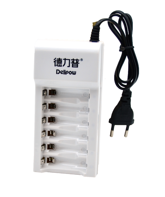 Купить Зарядное устройство для аккумуляторов DELIPOW DLP-602 (6*AA/AAA) в Челябинске