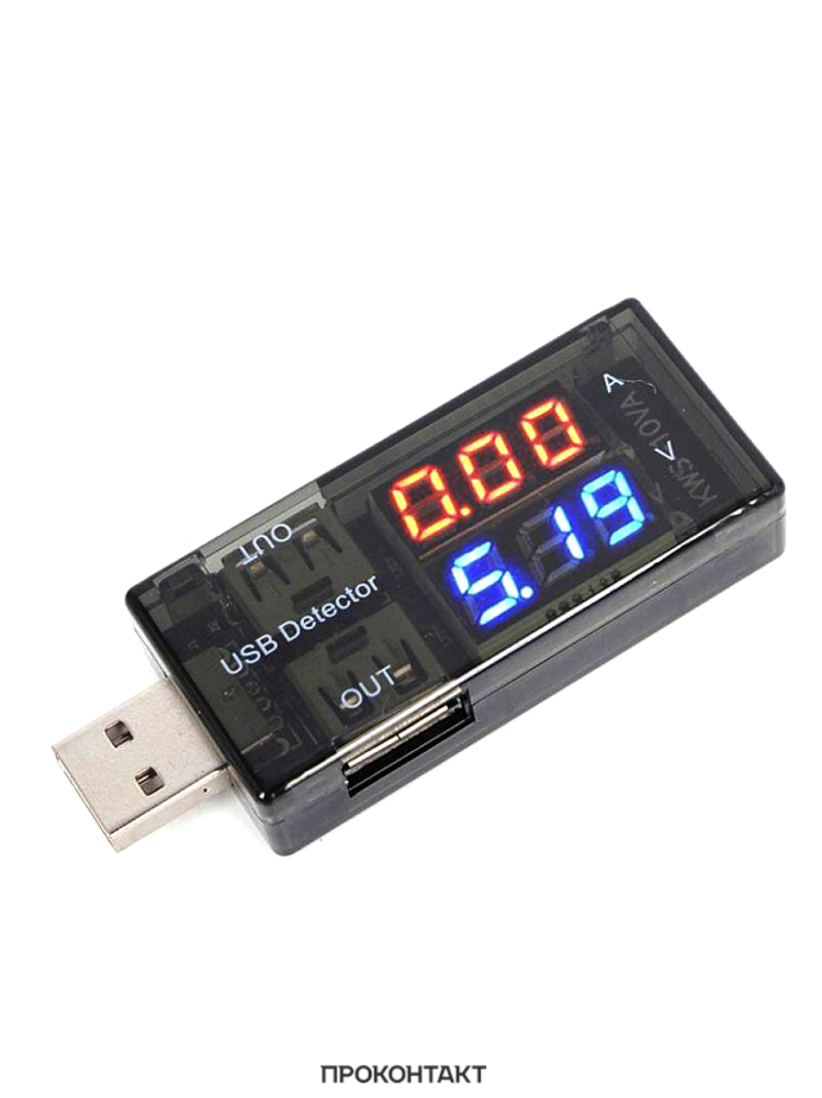 Купить USB вольтметр + амперметр в Челябинске