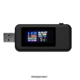Купить USB тестер KEWEISI KWS-MX18 ЧЕРНЫЙ Купить USB тестер KEWEISI KWS-MX18 ЧЕРНЫЙ в Челябинске