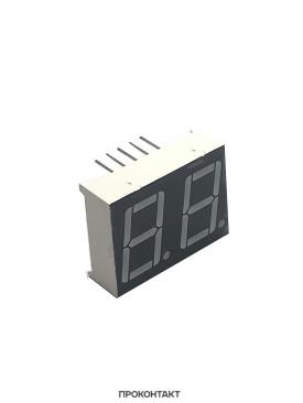 Купить Индикатор цифровой 0.56 2-digit KEM-5621AR (красный общ Катод/-) HSN-562AS в Челябинске