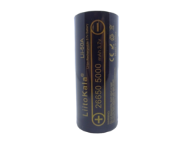 Купить Аккумулятор литий-ионный 26650 5000mah LiitoKala Lii-50A 3.7V (факт.5000mah) плоский + в Челябинске