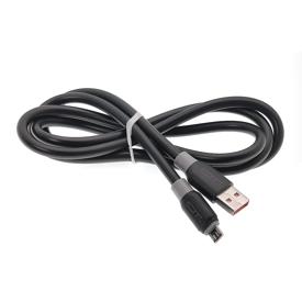Купить Кабель USB - microUSB 4А (1.2 метра) Черный в Челябинске