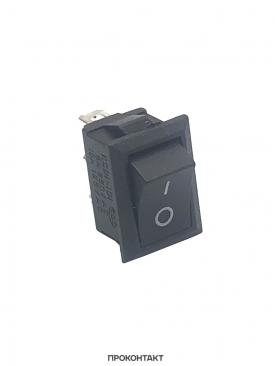 Купить Переключатель KCD1-102 ON-ON 6A 250V (3 контакта) черный в Челябинске