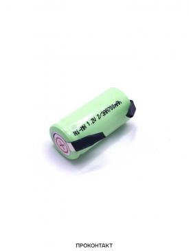 Купить Аккумулятор Ni-MH 2/3AA 700mah 1.2V с лепестками в Челябинске