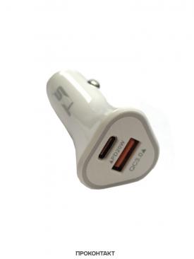 Купить Автомобильное ЗУ на 2*USB (PD20W+QC3.0, 3000mA) в Челябинске