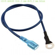 Купить Межплатный кабель U=6.3мм/d=5.2мм AWG20  синий в Челябинске