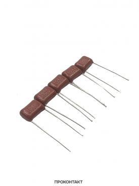 Картинка Schema Товара Конденсатор пленочный 0.1uf 100V 10% CL21 (100nF) 5 штук Schema Товара Конденсатор пленочный 0.1uf 100V 10% CL21 (100nF) 5 штук