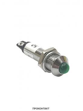 Купить Светодиод в корпусе L-706-G XD8-2 12V зеленый в Челябинске