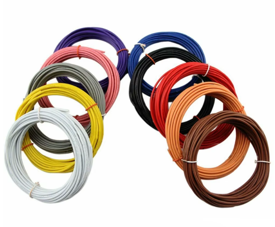 Купить Набор проводов UL1007 НПнг(C)-HF 18awg (0.75мм², медь) 10 цветов по 2м в Челябинске
