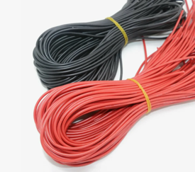 Купить Набор проводов UL1007 НПнг(C)-HF 26AWG (0.13мм², медь) (10 метров красный + 10 метров черный) в Челябинске