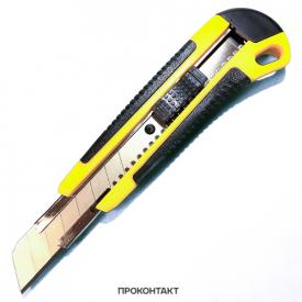 Купить Нож с сегментированным лезвием 18 мм, корпус ABS пластик обрезиненный REXANT в Челябинске