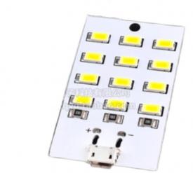 Купить Панель светодиодная   1.5W 5V 52*30мм 12LED в Челябинске