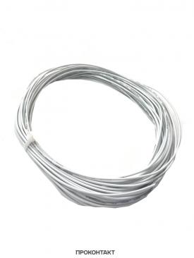 Купить Провод UL1007 НПнг(C)-HF 24AWG (0.2мм², медь) белый (отрезок 10 метров) в Челябинске